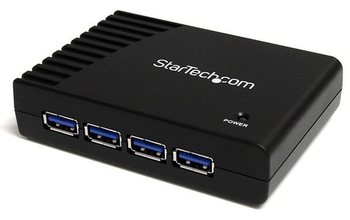 StarTech.com Hub SuperSpeed USB 3.0 noir 4 ports