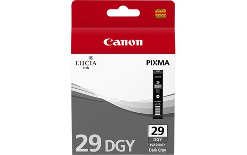 Canon Cartouche d'encre gris foncé PGI-29DGY