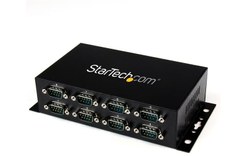 StarTech.com Hub Adaptateur USB vers 8 ports RS232 - Fixation Murale et Rail Din