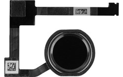 Nappe complète + bouton Home Noir pour iPad Air 2