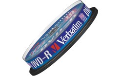 Média DVD-R 4,7 Go 16X Verbatim (pack de 10)