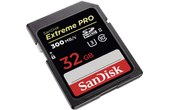 Sandisk Extreme PRO, 32 GB 32Go SDHC UHS-II Class 10 mémoire flash
