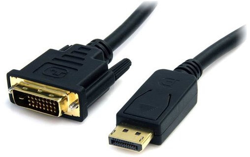 StarTech.com Câble Adaptateur DisplayPort vers DVI de 1,8 m - Convertisseur DP -