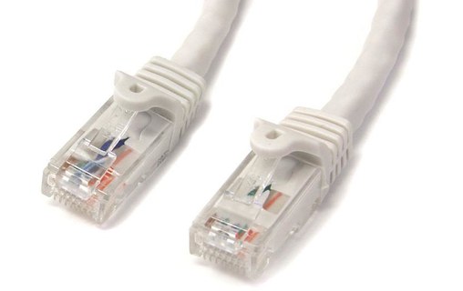 StarTech.com Câble réseau Cat6 Gigabit UTP sans crochet de 15m - Cordon Ethernet