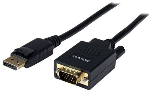 StarTech.com Câble adaptateur DisplayPort vers VGA de 1,8m - Mâle / Mâle - 1920x
