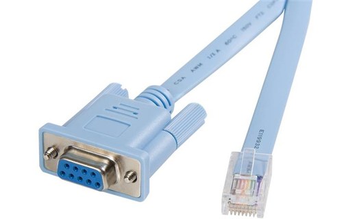 StarTech.com Câble console RJ45 vers DB9 de 1,8m pour routeur Cisco - M/F