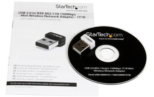StarTech.com Mini Clé USB Sans Fil N 150 Mbps - Adaptateur USB WiFi 802.11n/g 1T