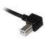 Câble StarTech USB-A vers USB-B coudé (à gauche) USB 2.0 - 3 m - Noir