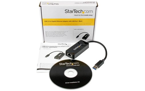 StarTech.com Adaptateur USB 3.0 vers Ethernet Gigabit - Carte Réseau Externe USB