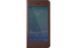X-Fitted Privacy Protector Marron - Étui à rabat pour iPhone 6 Plus / 6s Plus