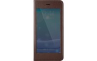 X-Fitted Privacy Protector Marron - Étui à rabat pour iPhone 6 Plus / 6s Plus