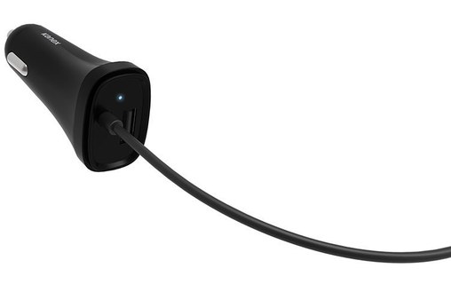Kanex USB-C Car Charger - Chargeur voiture USB-C + USB