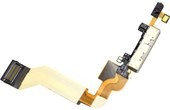 Nappe + connecteur dock de remplacement pour iPhone 4S blanc