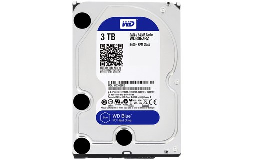 Western Digital Blue 3 To - Disque dur 5400 tr/min - WD30EZRZ