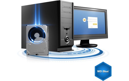 Western Digital Blue 3 To - Disque dur 5400 tr/min - WD30EZRZ