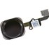 Nappe et bouton Home noir iPhone 6 / 6 Plus