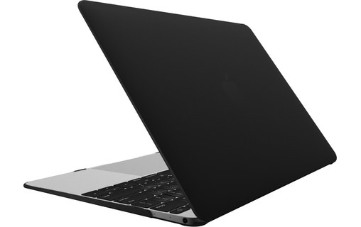 Novodio MacBook Case Noir Satin - Coque de protection pour MacBook 12
