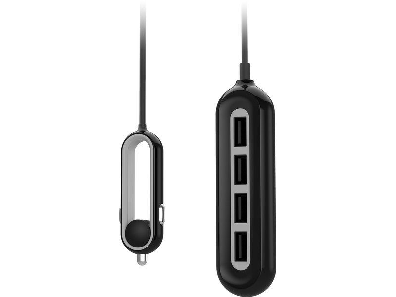 Novodio Mini Car Charger + câble USB-C/USB-C - Chargeur voiture 60 W USB-C  - Chargeur - Novodio