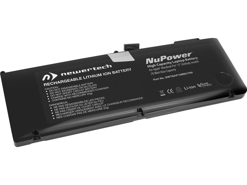 NewerTech NuPower - Batterie 60 Wh pour MacBook Air 13 fin 2010 à 2017 -  Batterie portable Mac - Newer Technology