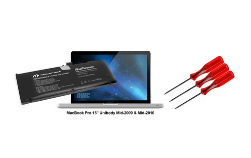 NewerTech NuPower - Batterie 85 Wh pour MacBook Pro 15" Unibody mi-2009/mi-2010