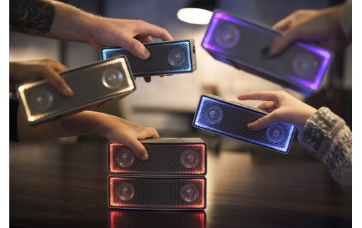 Soundots Ai-1 - Enceinte Bluetooth aptX portable et empilable