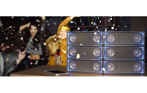 Soundots Ai-1 - Enceinte Bluetooth aptX portable et empilable