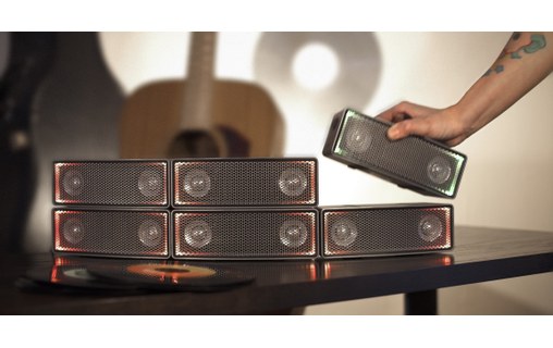 Soundots Ai-1 - Enceinte Bluetooth aptX portable et empilable