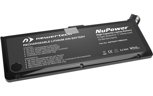 NewerTech NuPower - Batterie 103 Wh pour MacBook Pro 17 Unibody 2009/mi-2010