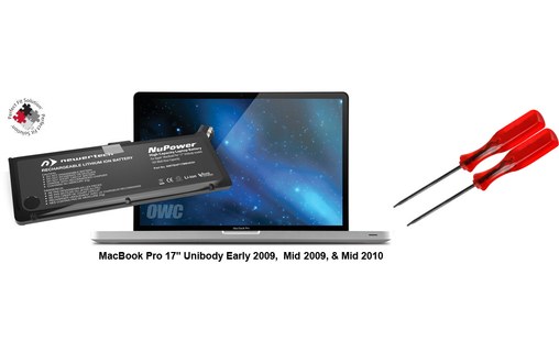 NewerTech NuPower - Batterie 103 Wh pour MacBook Pro 17" Unibody 2009/mi-2010