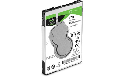 Seagate BarraCuda 2 To - Disque dur 2,5" 5400 tr/min - ST2000LM015