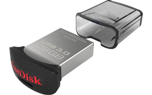 Clé USB 3.0 SanDisk Ultra 128 Go sur