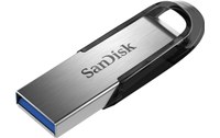 Clé USB SanDisk Ultra Flair 64 Go - Argent, Noir - USB 3.2