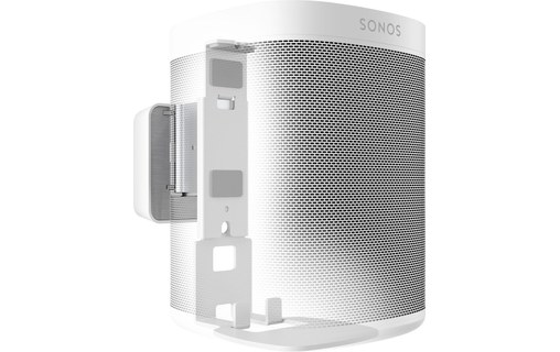 Sonos One Blanc - Enceinte Multiroom connectée + support mural Vogel's