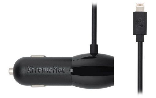 XtremeMac Incharge Auto LT PLUS - Chargeur voiture Lightning/USB 3,4 A