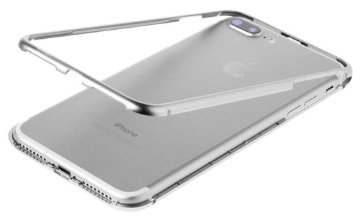 Torrii MAGLOOP Silver - Bumper iPhone 7 Plus / 8 Plus et protections écran/dos