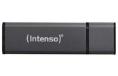 Clé USB Intenso Alu Line 16 Go - Argent, Noir - USB 2.0