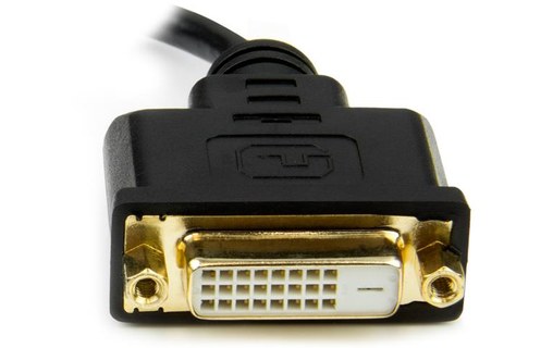StarTech.com Adaptateur vidéo Mini HDMI vers DVI-D de 20 cm - Convertisseur Mini