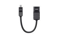 Belkin Mini DisplayPort/HDMI 0,127 m Noir