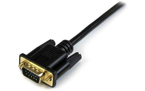 StarTech.com Câble adaptateur HDMI vers VGA de 3m - Convertisseur actif HDMI ver