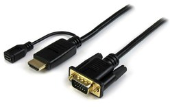 StarTech.com Câble adaptateur HDMI vers VGA de 91cm - Convertisseur actif HDMI v