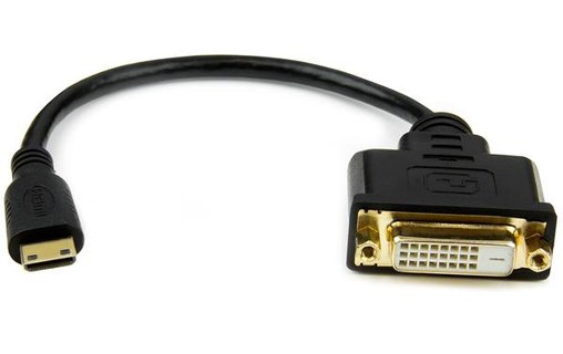 StarTech.com Adaptateur vidéo Mini HDMI vers DVI-D de 20 cm - Convertisseur Mini