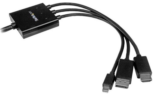 StarTech.com Câble adaptateur HDMI, DisplayPort ou Mini DisplayPort vers HDMI de