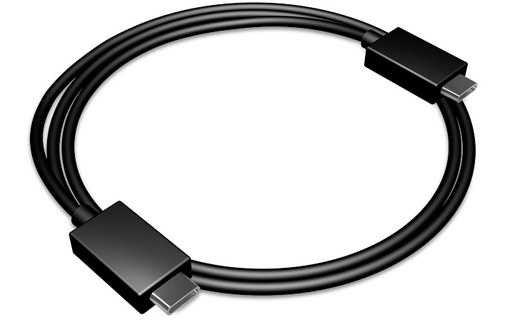 CLUB3D USB Type-C Cable M/M 0.8Meter Active PD ~100Watt 4K60Hz