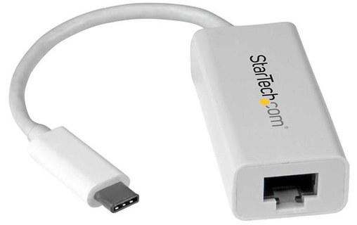 StarTech.com Adaptateur réseau USB-C vers RJ45 Gigabit Ethernet - M/F - USB 3.1