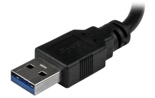 StarTech.com Adaptateur réseau USB 3.0 vers Gigabit Ethernet avec hub USB 3.0 à