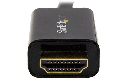 Câble Mini DisplayPort 1.2 vers HDMI 1.4 - StarTech - 3 m - Noir