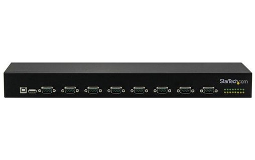 StarTech.com Hub série RS232 à 8 ports - Adaptateur USB vers 8x DB9 RS232 à mont