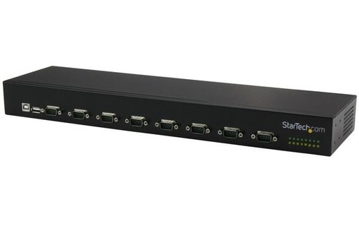 StarTech.com Hub série RS232 à 8 ports - Adaptateur USB vers 8x DB9 RS232 à mont