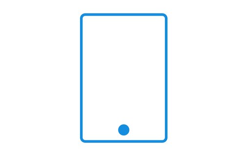 Changement Bouton home iPad Air Gris sidéral