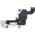Nappe de charge et prise jack pour iPhone 6s Argent